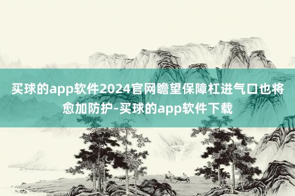 买球的app软件2024官网瞻望保障杠进气口也将愈加防护-买球的app软件下载