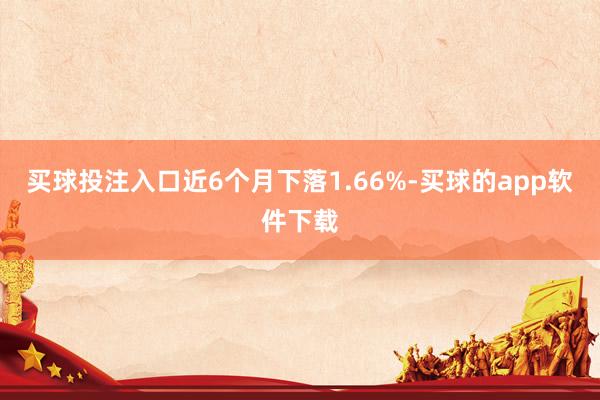 买球投注入口近6个月下落1.66%-买球的app软件下载